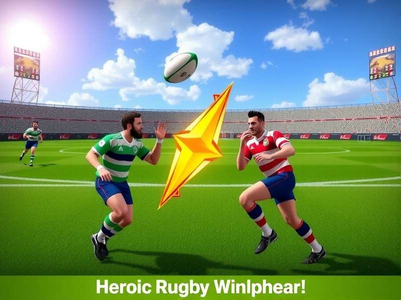 Heroic Rugby Titans IN Gameplay Screenshot